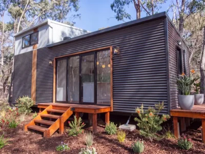 modern luxury tiny house